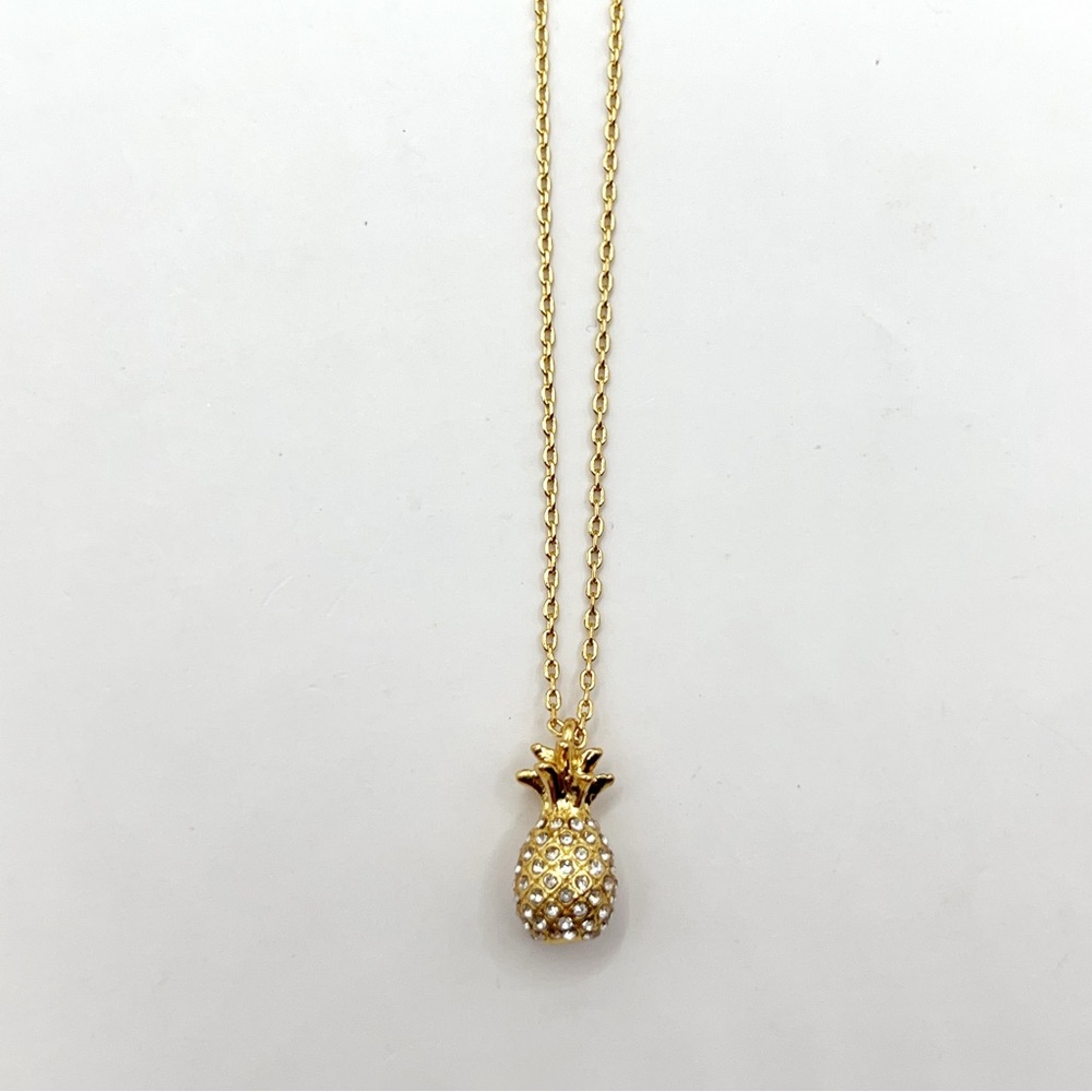 KS842-Kate Spade pineapple necklace